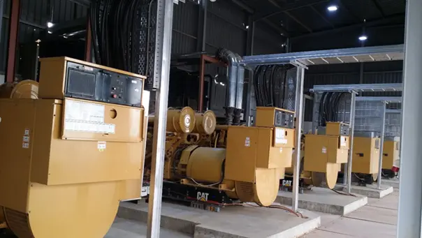 Backup power for a beverage factory
