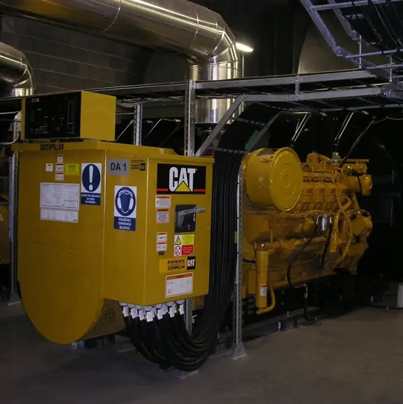 Backup power for a Czech bank