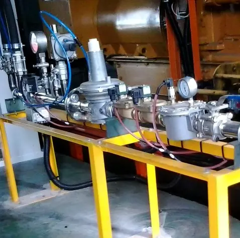 Bifuel conversion for a cable factory