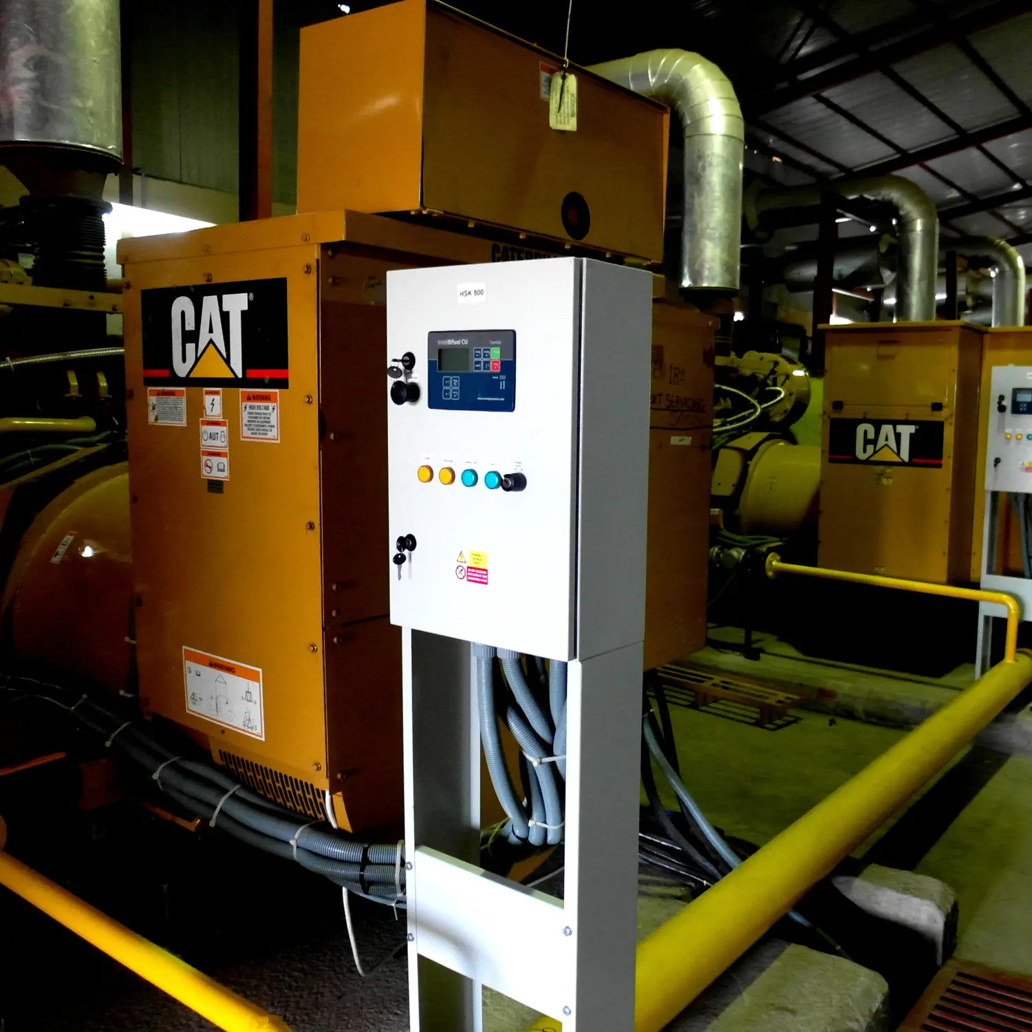 Bi-fuel conversion for independent power generation company
