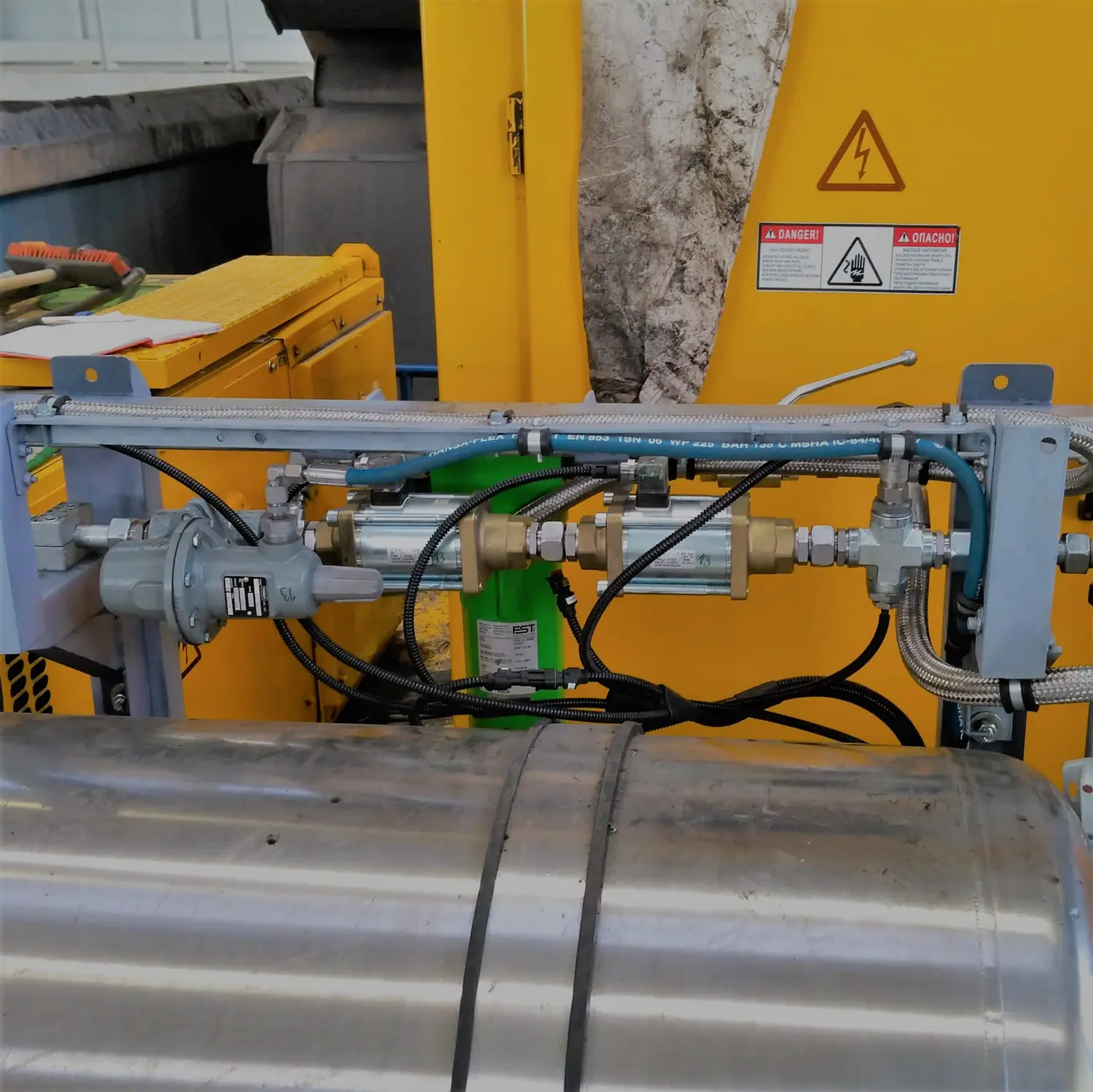 Bi-fuel solution for dump truck Fleet