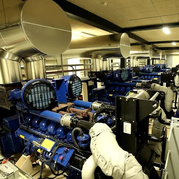 Backup power for hospital in Denmark