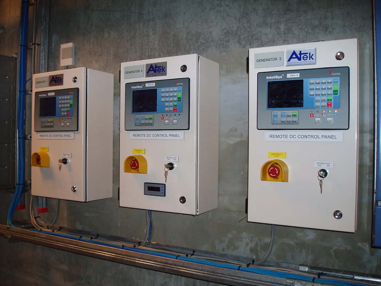 Nordea bank backup power system