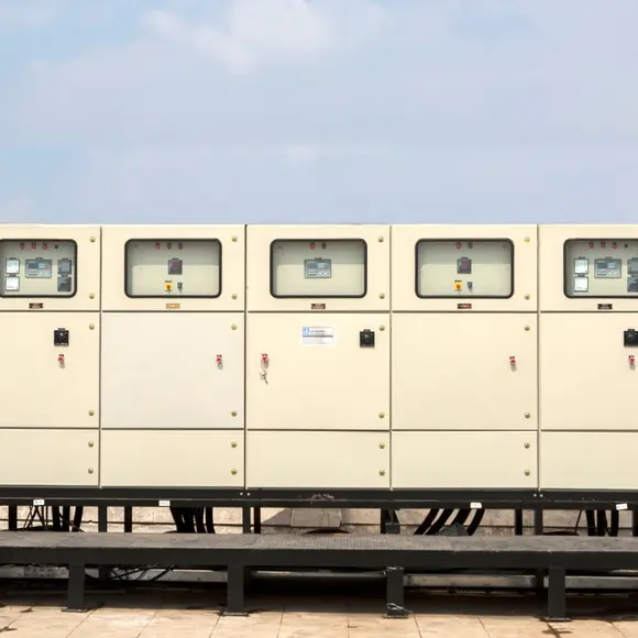 Backup power for a plant farm in India