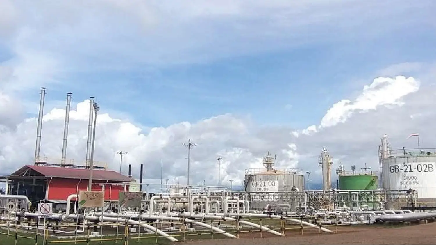 Backup power control oil field in Columbia