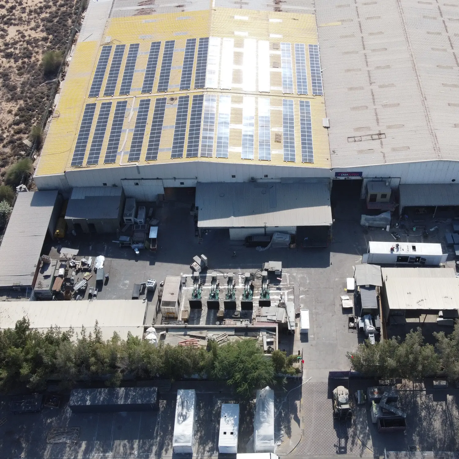Power management for a generator factory