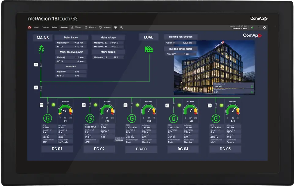 InteliVision-18Touch-G3-Scada