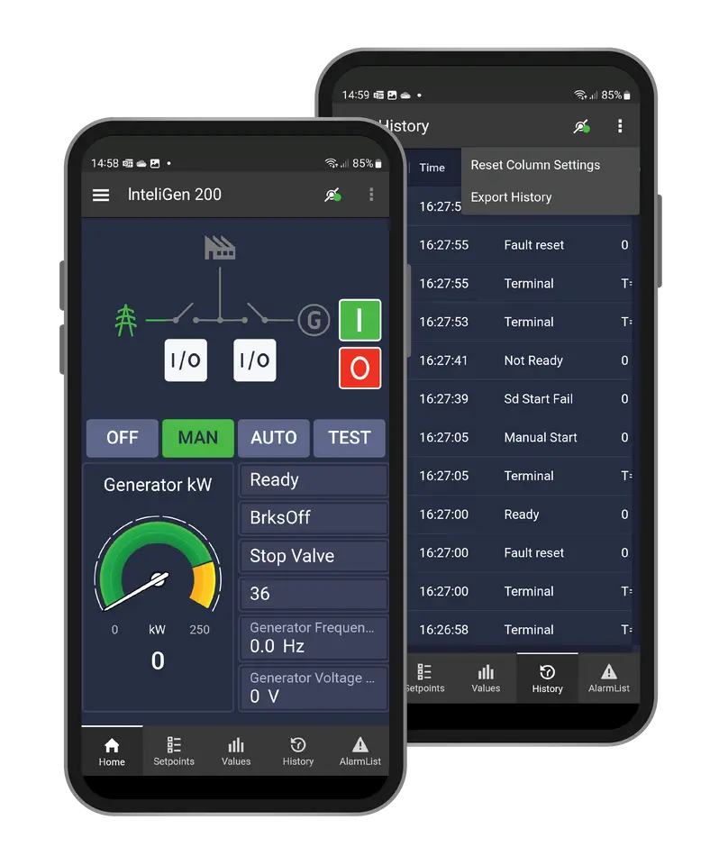 InteliConfig Mobile Application
