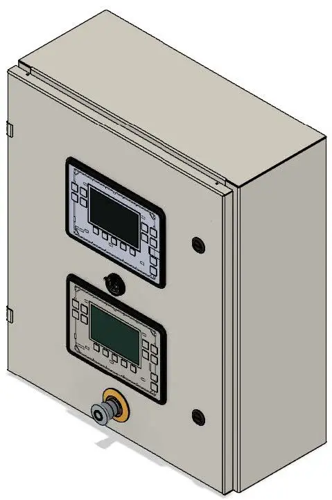 InteliNeo 5500 Hybrid Microgrid Control panel